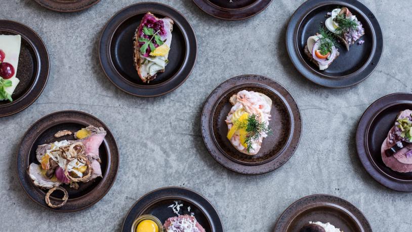 Smørrebrød at Fleisch in Copenhagen's Meatpacking District