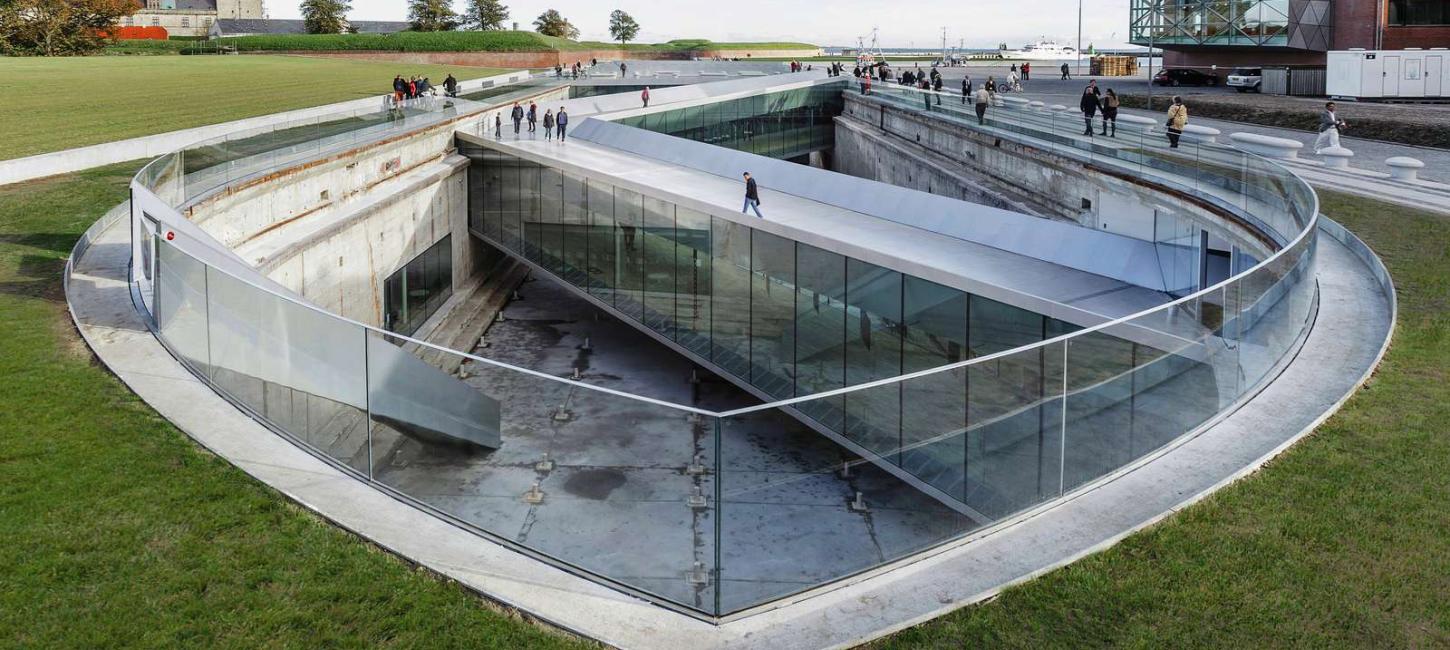 M/S Maritime Museum of Denmark in Elsinore, north of Copenhagen