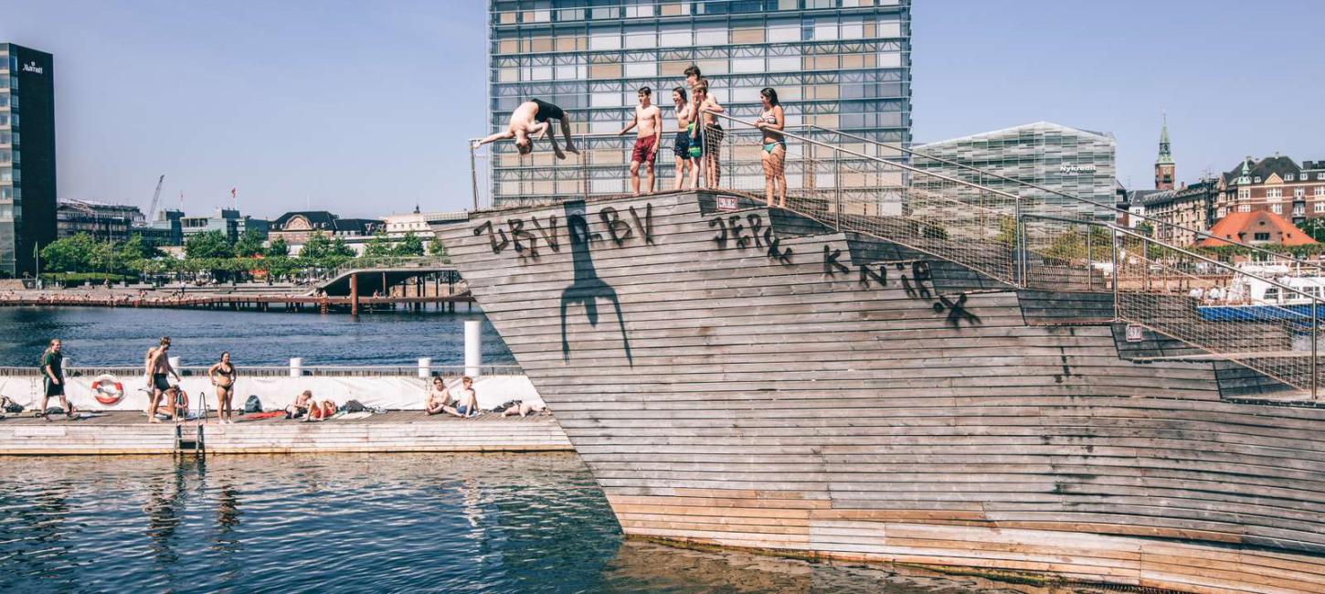 Harbour bath in Copenhagen 