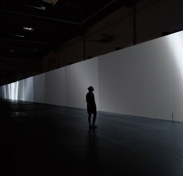 Carsten Nicolai unidisplay at Copenhagen Contemporary 