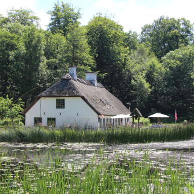 Hammermøllen ved skovsø i Teglstrup Hegn