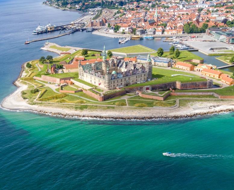 Elsinore from above